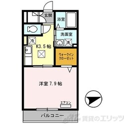 メルレットの物件間取画像